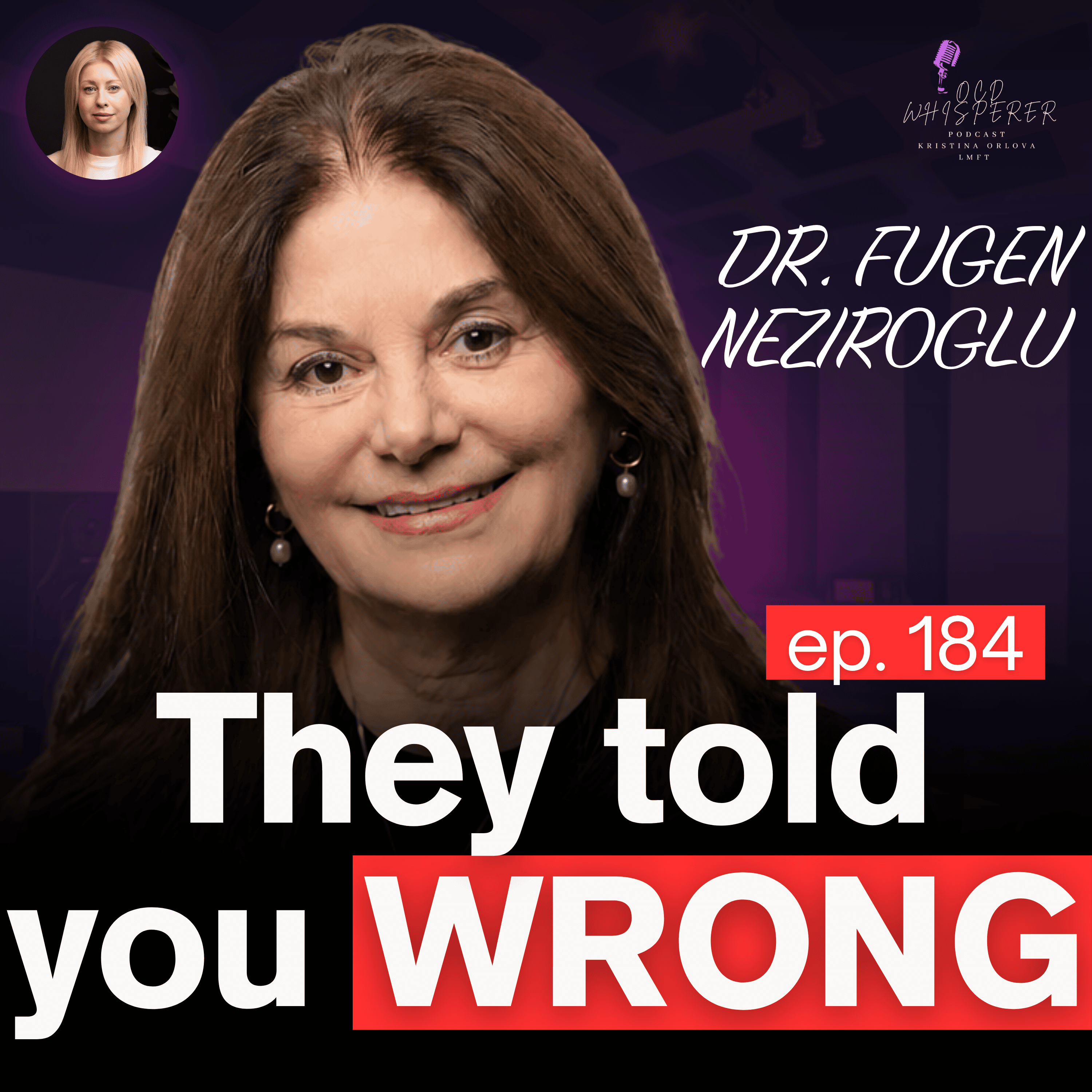 184. A 50-Year OCD Expert Explains Why Recovery Feels So Hard — The OCD Whisperer Podcast with Kristina Orlova cover