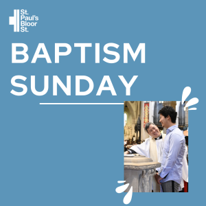 Baptism Sunday - June 1