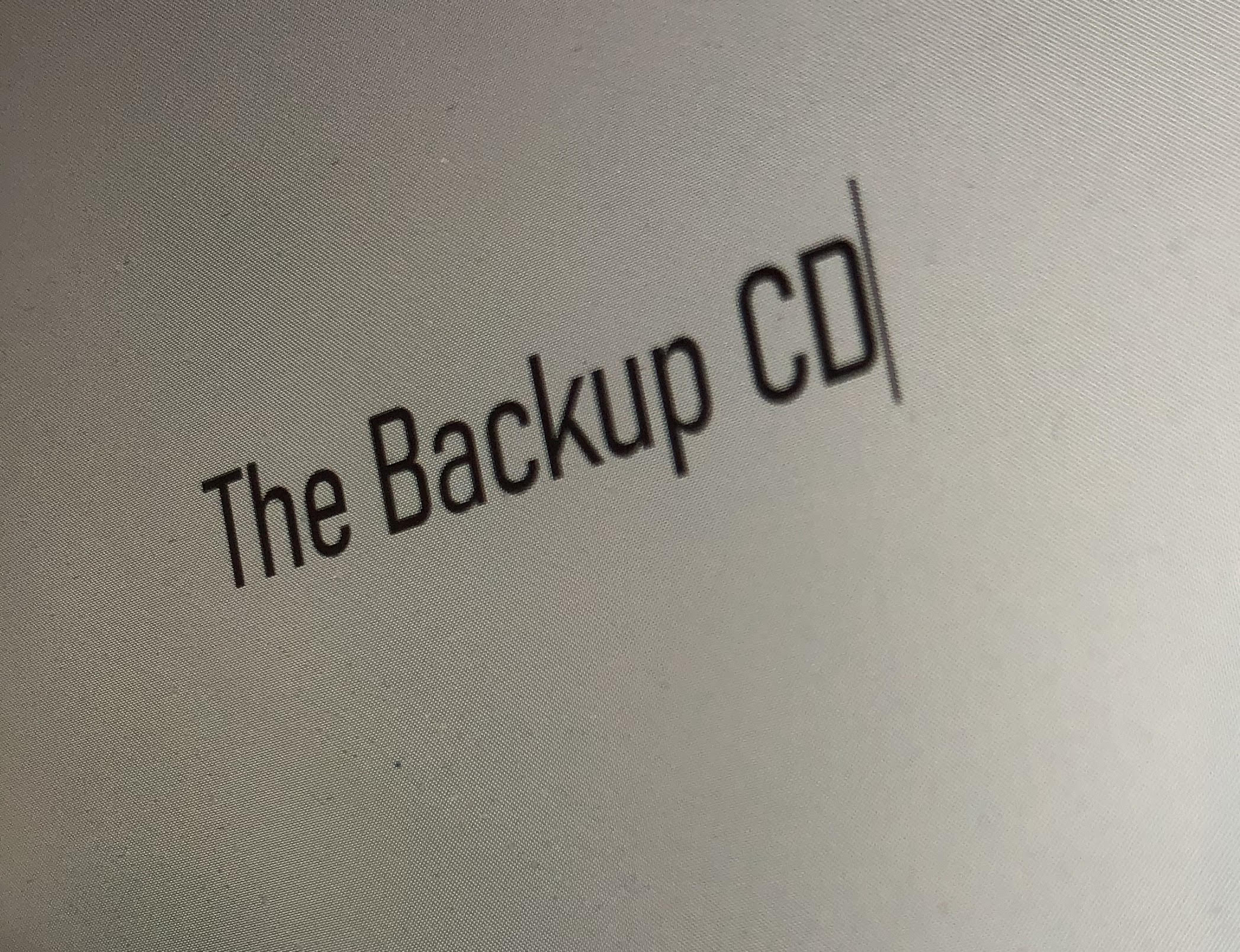 The Backup CD Episode 2 - Impeachment