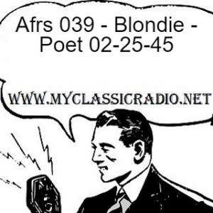 Afrs 039 - Blondie - Poet 02-25-45