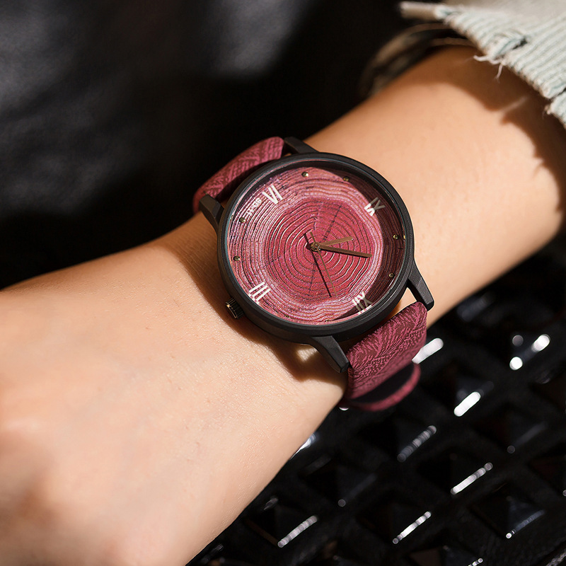 Wooden watches for men and women silicone strap ideal gifts items
