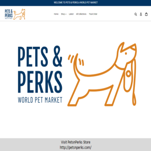 Pets and perks pet toys, pet clothes and pet accessories shop