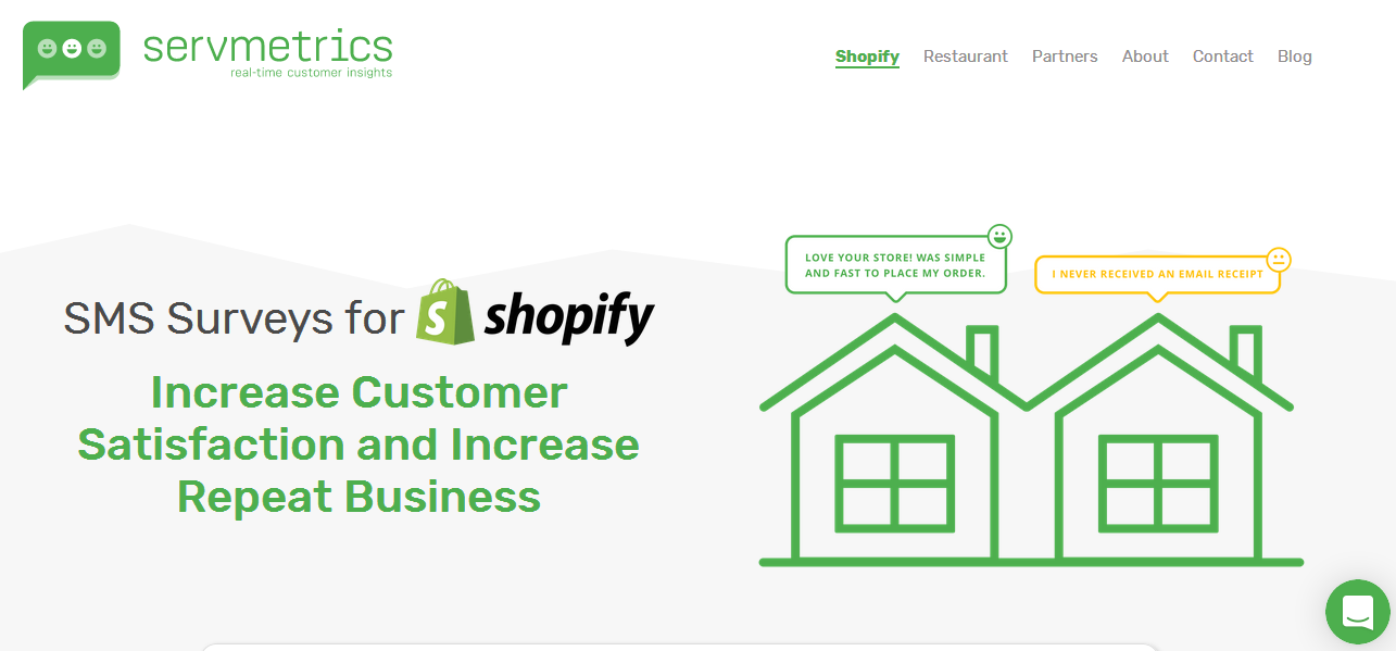 ServMetrics - SMS Surveys for Shopify Store 
