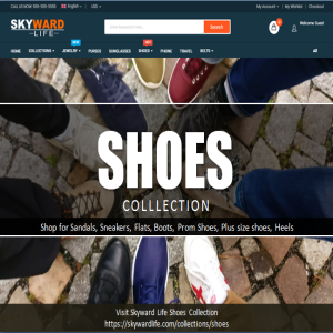 Skyward Life Store - Stylish Shoes Collections For Women & Men