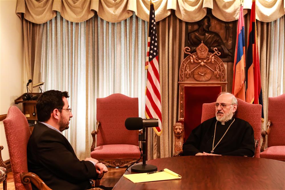 Season III - Episode 1 (82): An Interview With His Eminence Archbishop Oshagan, Prelate 