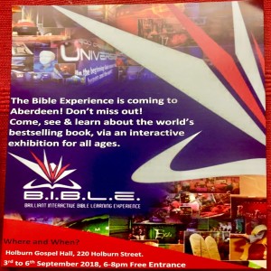 Community Element - Bible Experience Holburn Gospel Hall