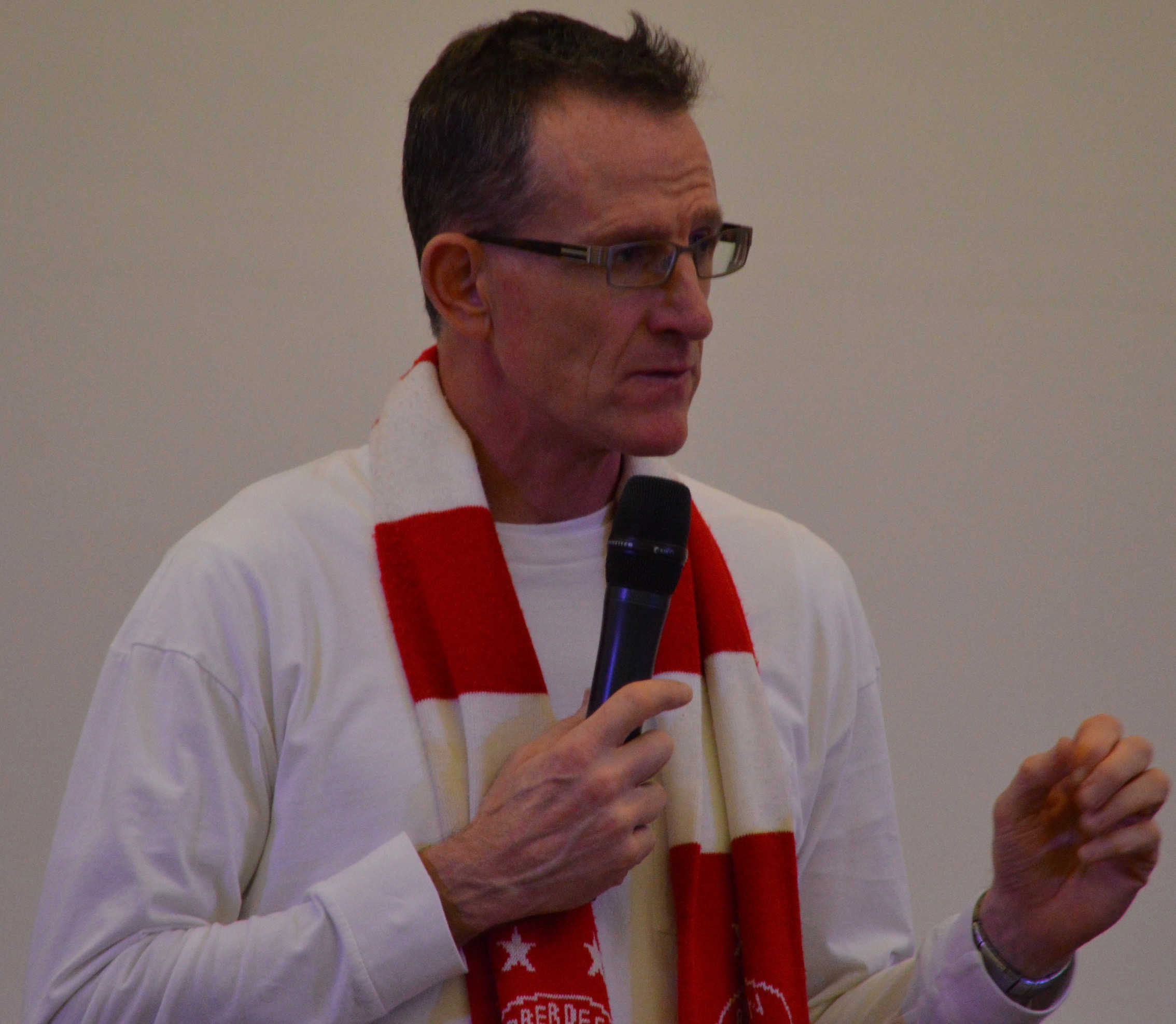 Brian Irvine shares his passion and heart for the Gospel - Never Give UP