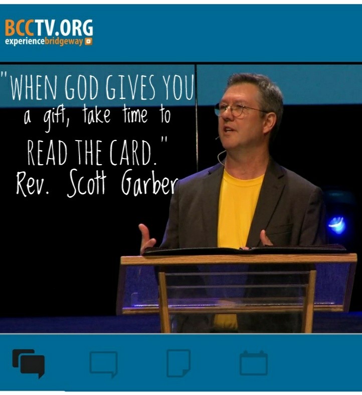 The God Who Gives Good Gifts - Rev. Scott Garber