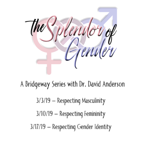 Respecting Masculinity - Dr. David Anderson [Series: The Splendor of Gender]