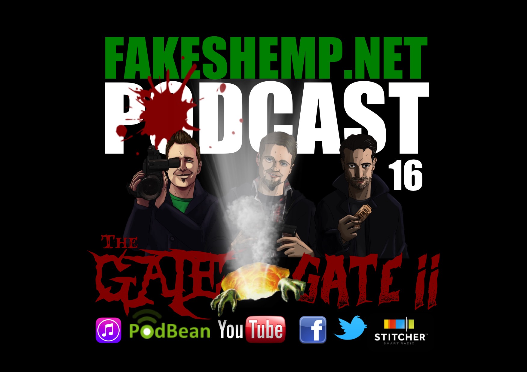 FakeShemp.Net Podcast #16 (The Gate & Gate II)