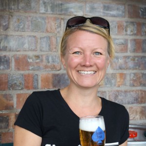 South African beer with writer Lucy Corne