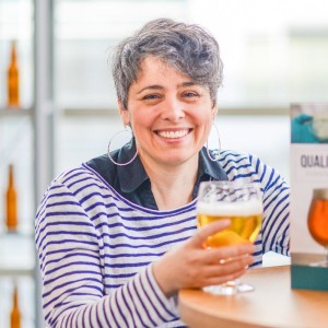 Beer quality expert Mary Pellettieri