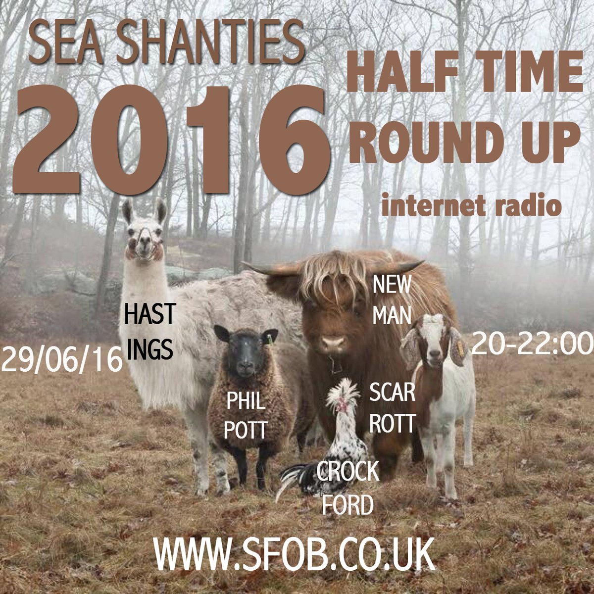 Sea Shanties - 2016 Half Time Round Up - 29/06/2016