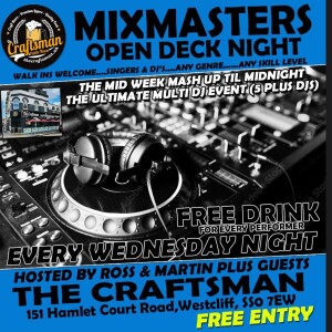 The Craftsman DJ Takeover - No11 10/04/2024