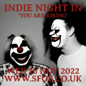 Indie Night In does ’you Are Joking’ - 16/11/2022
