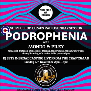 Podrophenia Sunday Session Live From The Craftsman - 12/11/23