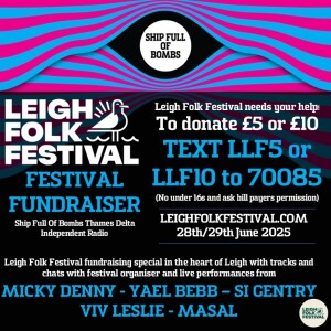 Leigh Folk Festival Fundraiser - LIVE 17/05