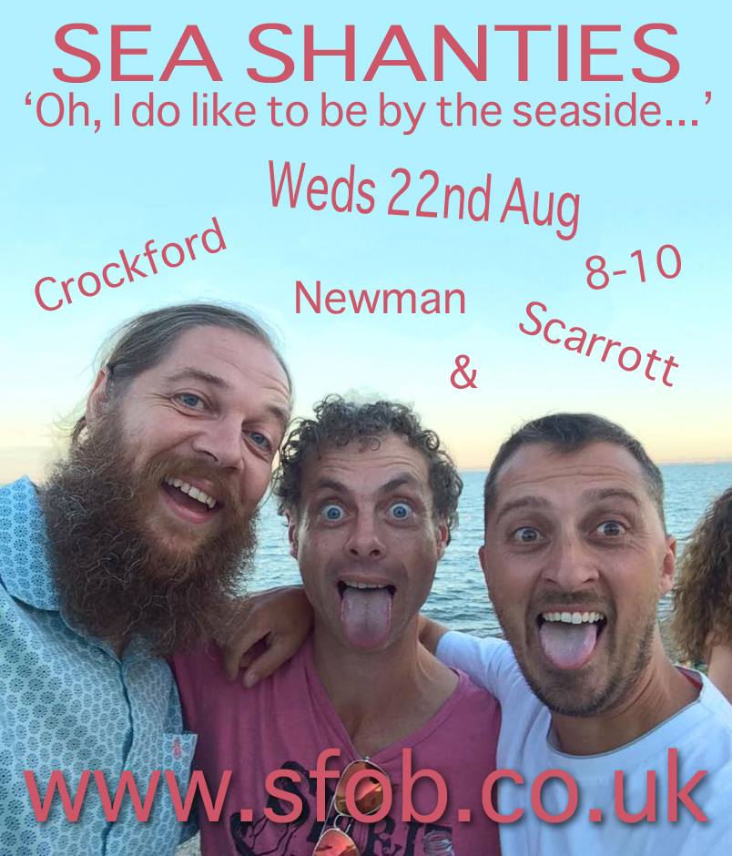 Sea Shanties withe Curly Dan Newman and Tony Scarrott - 12/08/2015