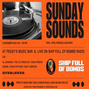 Sunday Sounds Live from Peggy's Music Bar - 08/12/24