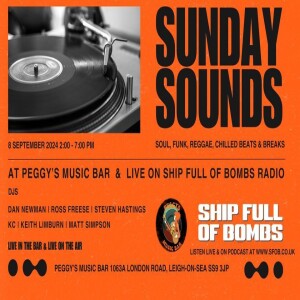 Sunday Sounds from Peggy's Music Bar -  Ep2 Sept 2024