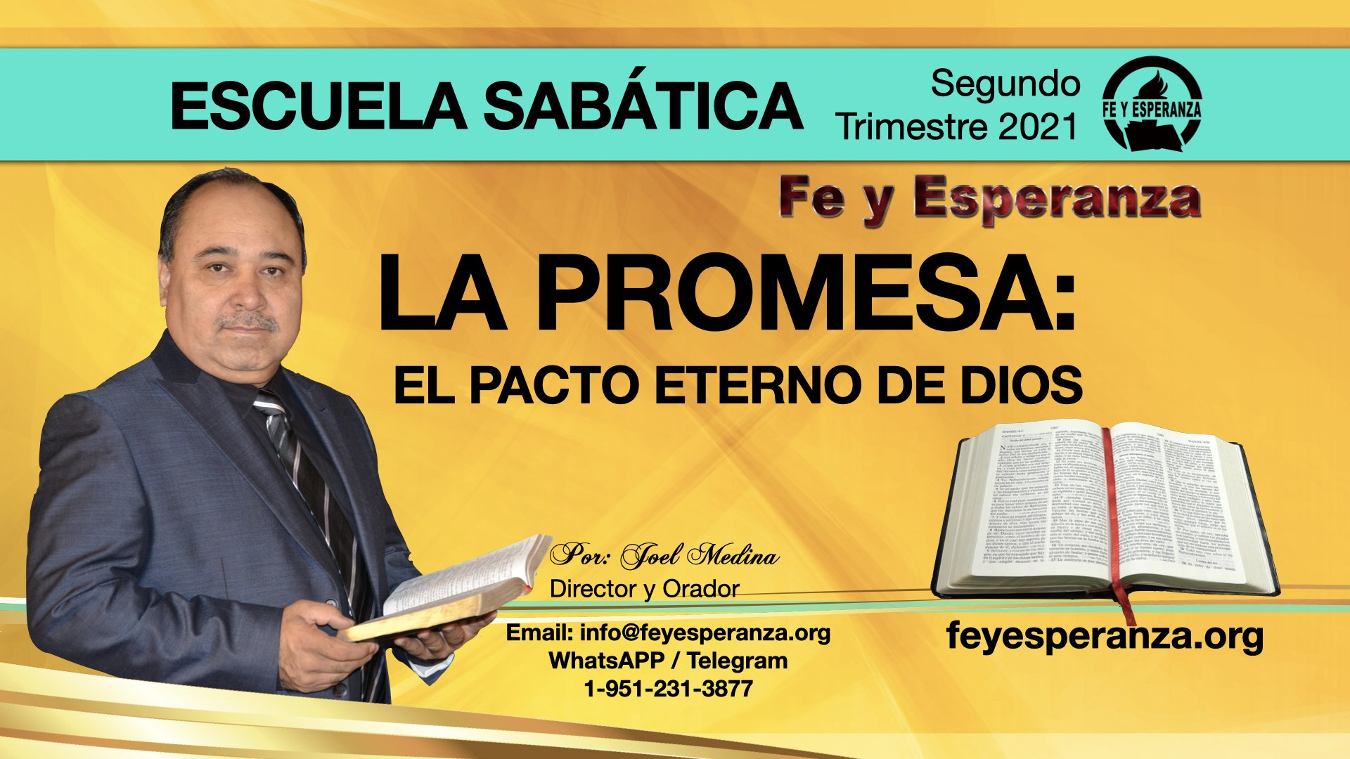 Lección 07, El pacto en el Sinaí - 2do Trimestre, Escuela Sabática, 2021, Joel Medina