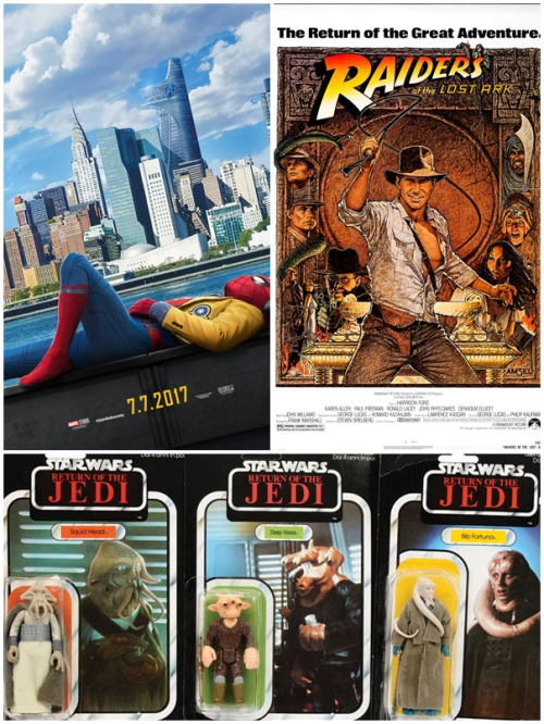 Geekfest Rants Episode 313 - Spider-Man: Homecoming - Raiders Poster - Jedi 65 Backs