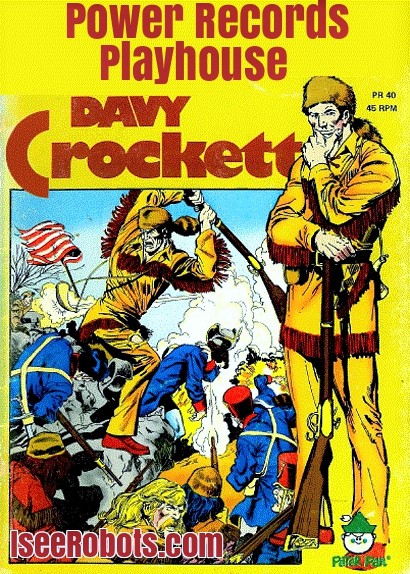 Classic Episode Repost: Power Records Playhouse Ep.5 Davy Crockett Plus Much More! 