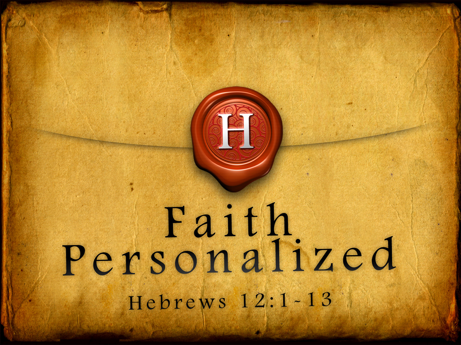 "Faith Personalized" 6-4-17