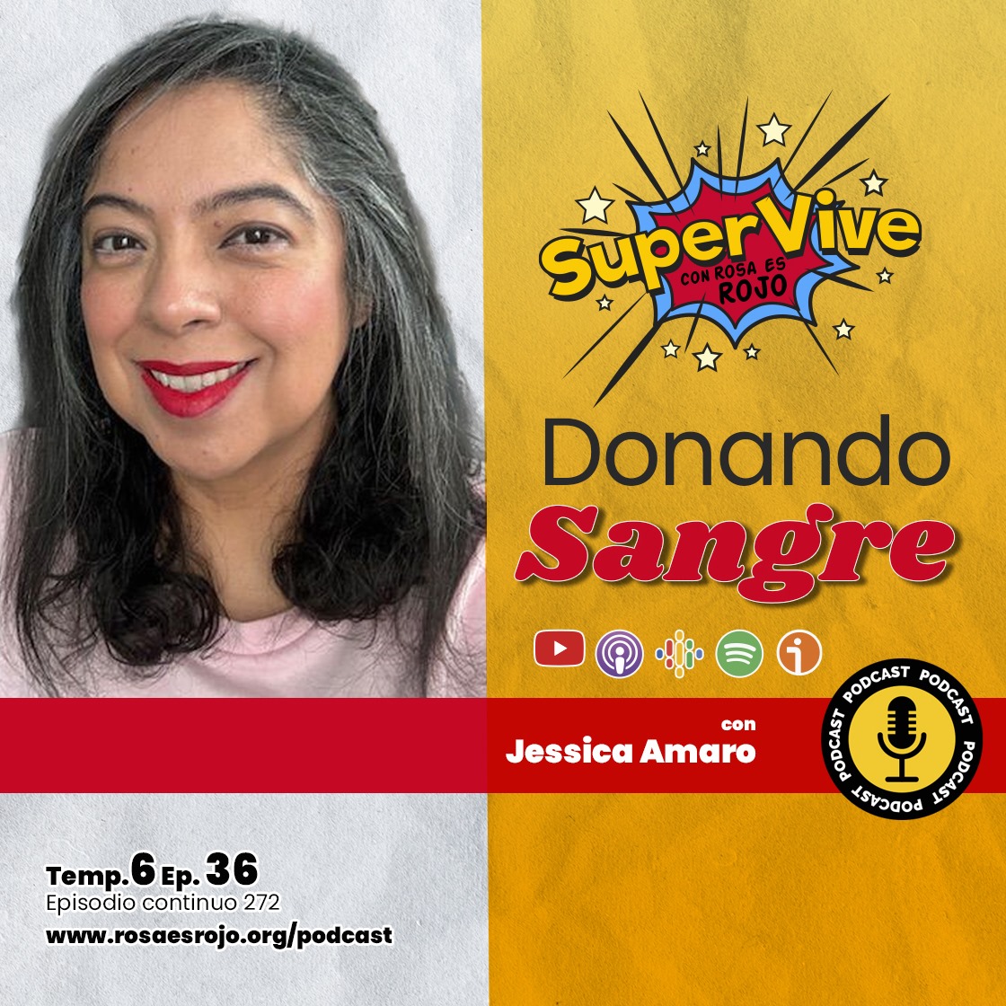 SuperVive Donando Sangre - Jessica Amaro