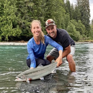 Keith & Zoey Johnson - High Water Steelhead, Summer Steelhead Bait & Inshore Flats Fishing