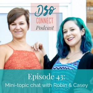 43. Mini-topic chat with Robin & Casey