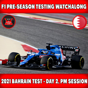 2021 F1 Pre-Season Testing Watchalong | Day 2, Session 2 | Live Timing & Commentary