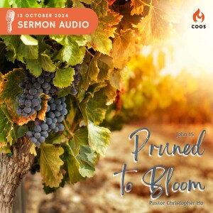 Pruned To Bloom - [COOS Weekend Service - Pastor Christopher Ho]