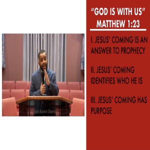 12.27.20 | "God is With Us" | Matthew 1:23 | Pastor Danny Scotton, Sr.