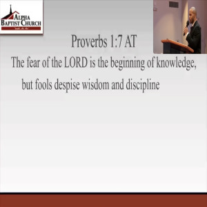 |"First Things First, House Rules" | Proverbs 1:7 Sermon | 7.19.20