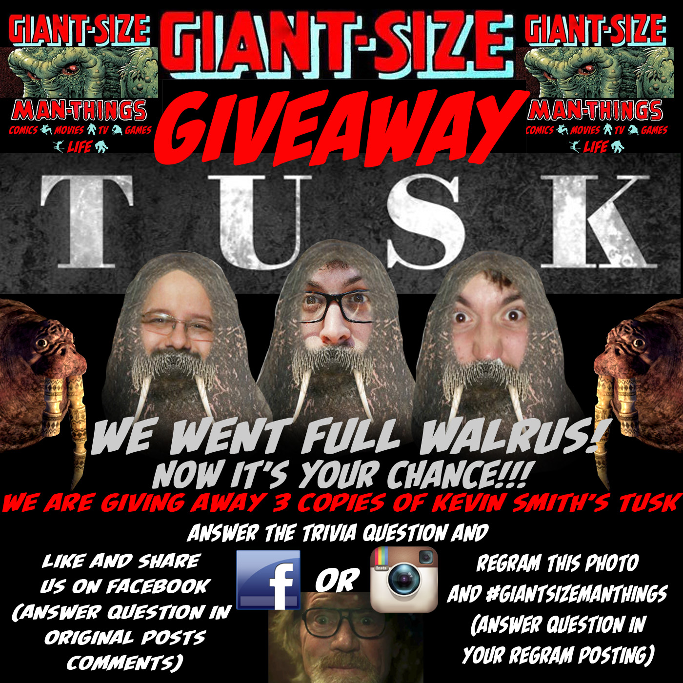 #4 The big ol' Tusk giveaway