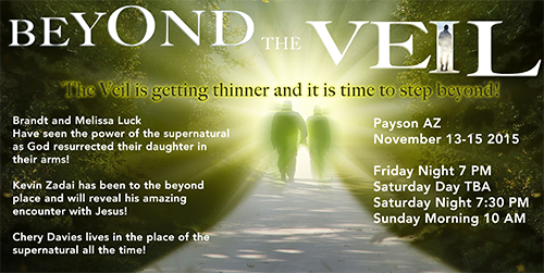 Beyond the Veil conference session one with Pastor Cheryl Davies and Kevin Zadai