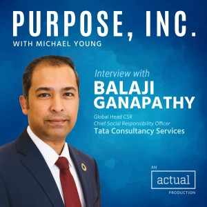 Purpose is the New Tech: A Conversation with Balaji Ganapathy of Tata Consultancy Services (TCS)