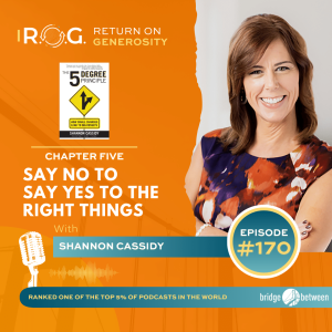 170. The 5° Principle | Say No to Say Yes to the Right Things | Generous Leadership Coaching Tip