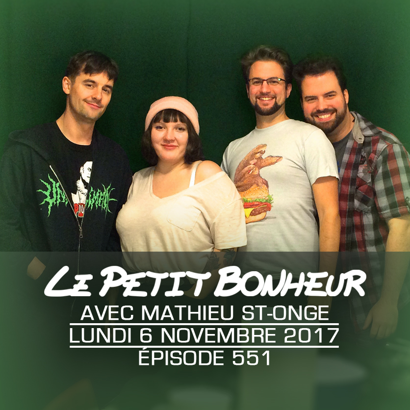 LPB #551 - Mathieu St-Onge - Lun - Moi, j’ai envie de te parler de lingerie...