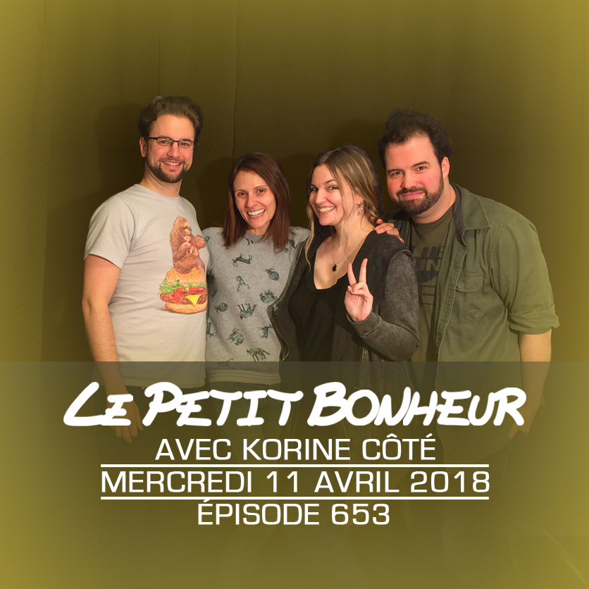 LPB #653 - Korine Côté - À char volé, on regarde pas la cargaison!