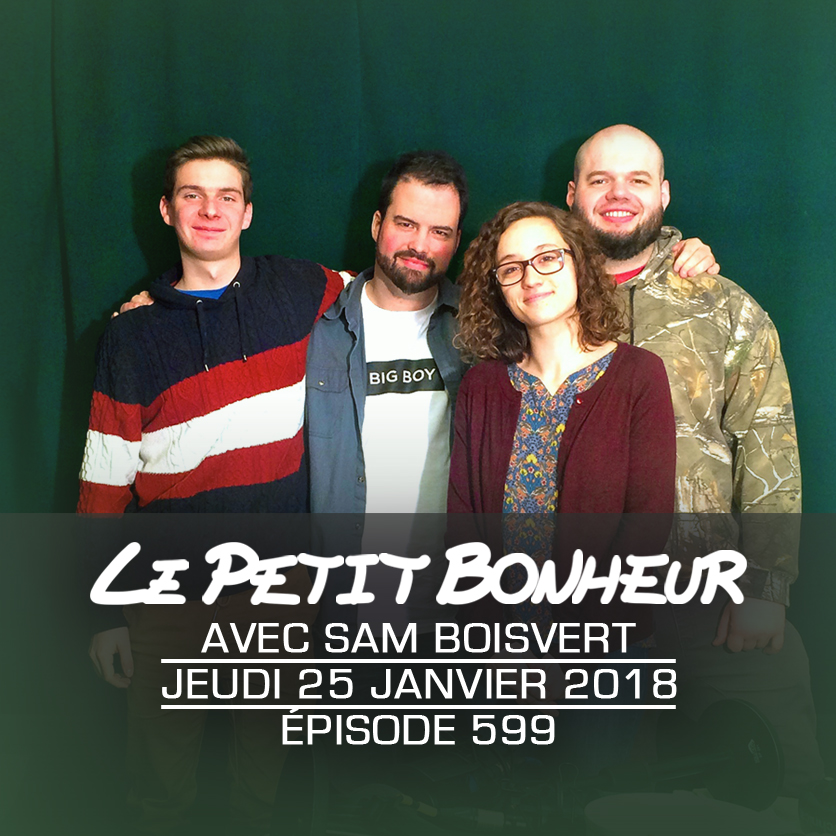 LPB #599 - Sam Boisvert - Jeu - Sam pense que A&W serait “le meilleur premier ministre”