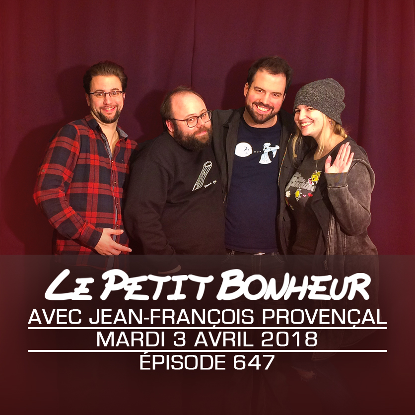 LPB #647 - Jean-François Provençal - “...Toutes mes seins te regardent...”