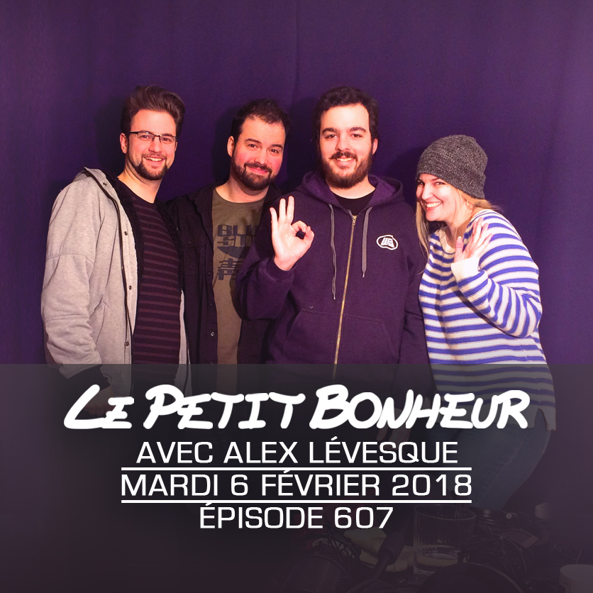 LPB #607 - Alex Lévesque - “Le Club des 100 watts, c’t’un esti d’show...” - Chuck