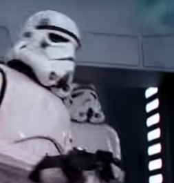 The Stormtrooper who banged his head