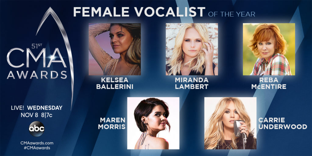 CMA Awards Spotlight: Female Vocalist Of The Year