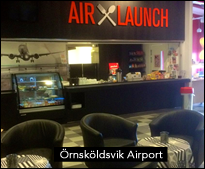 Tryck & hör varför Restaurang Air Launch har blivit ett lyft för hela Örnsköldsvik Airport?