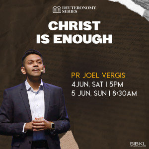 Deuteronomy 18: Christ is Enough by Pastor Joel Vergis