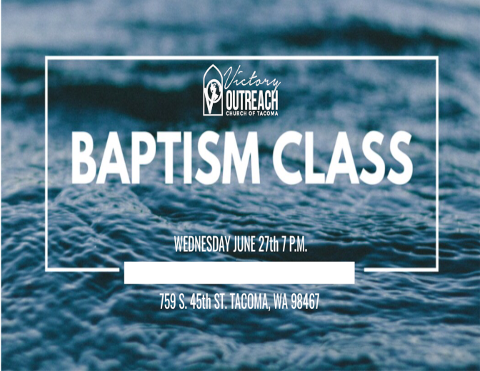 Baptism Class