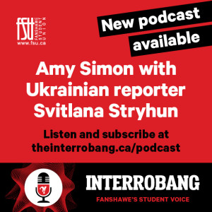 Episode 63: Amy Simon with Ukrainian reporter Svitlana Stryhun